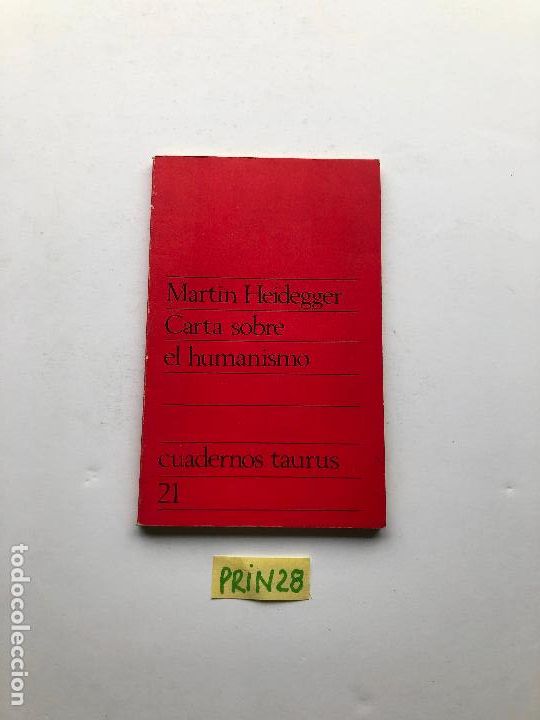 Libros de segunda mano: Carta sobre el humanismo - Foto 1