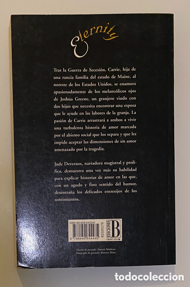 Libros de segunda mano: Eternity - DEVERAUX, Jude - Foto 2