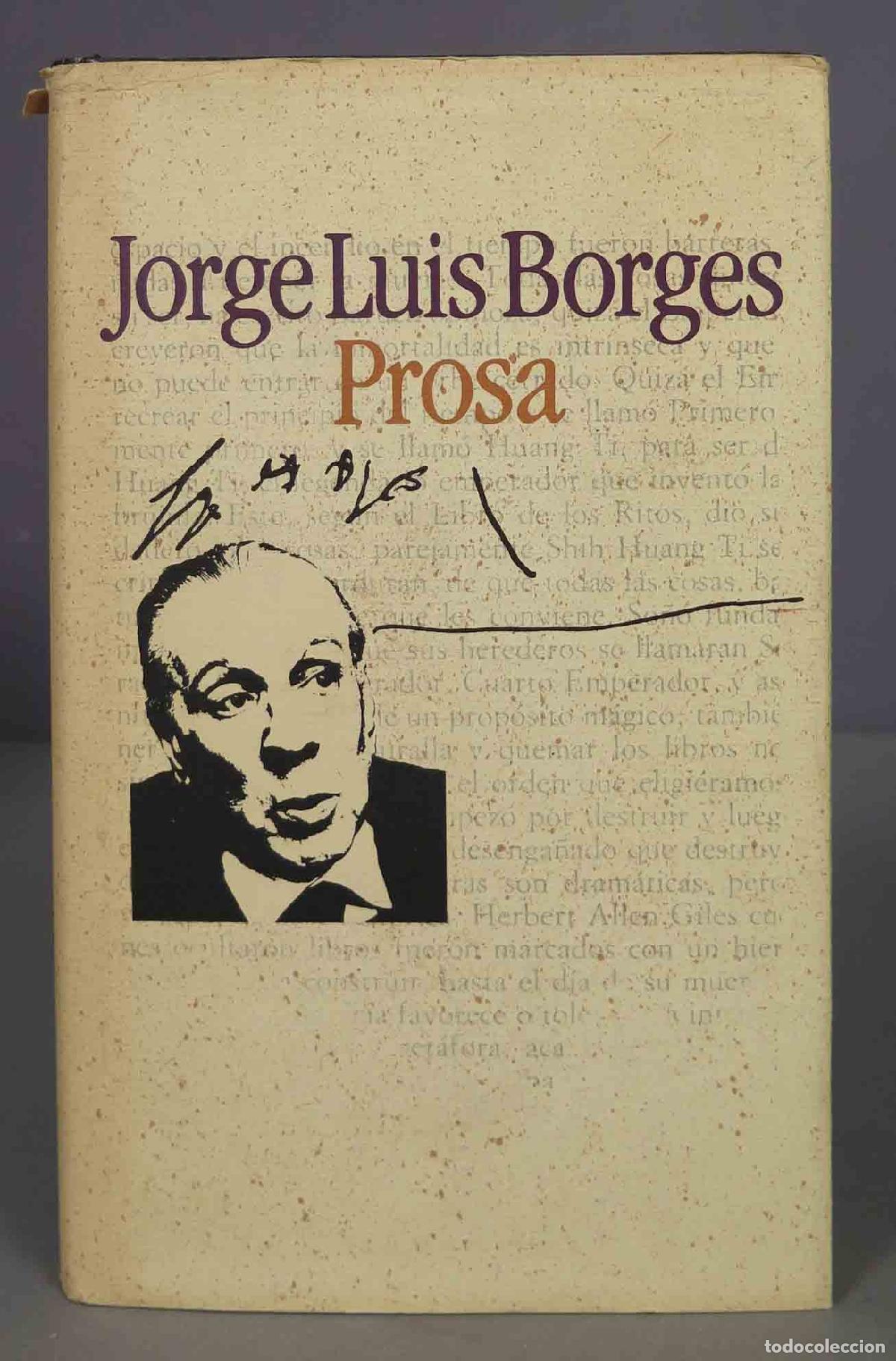 Libros de segunda mano: PROSA. JORGE LUIS BORGES - Foto 1