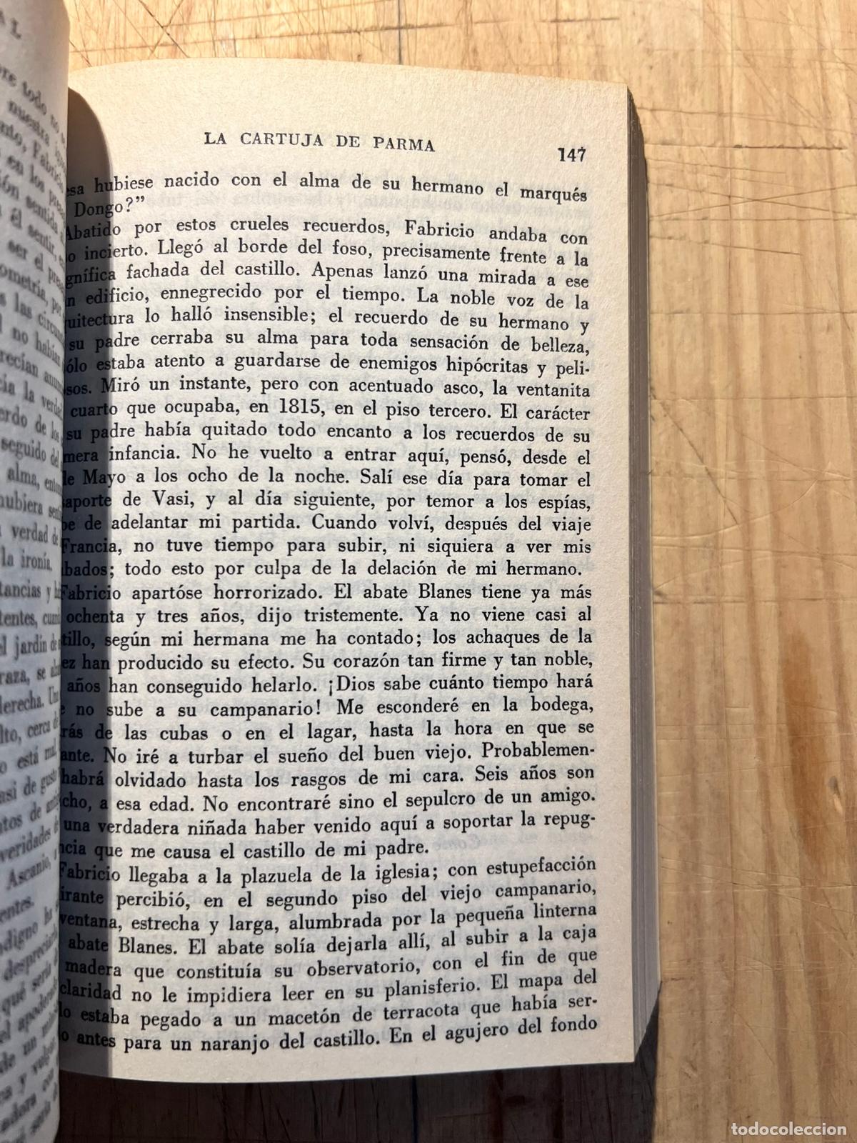 Libros de segunda mano: La cartuja de parma - Stendhal - Foto 2