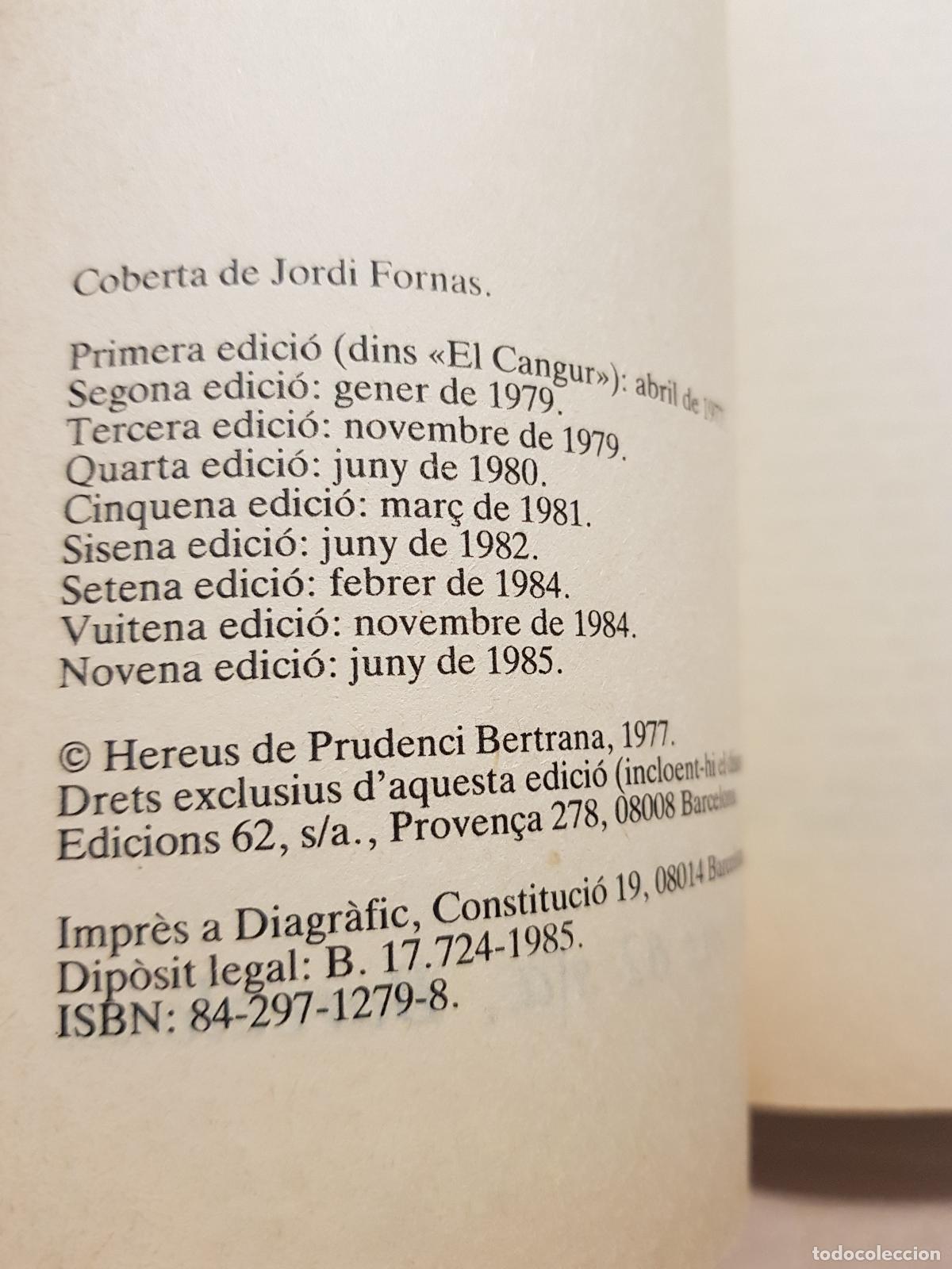 Libros de segunda mano: Josafat - Prudenci Bertrana - Foto 4