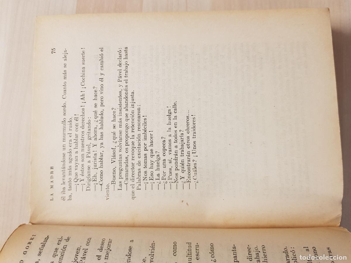 Libros de segunda mano: La madre - Maximo Gorki - Foto 5
