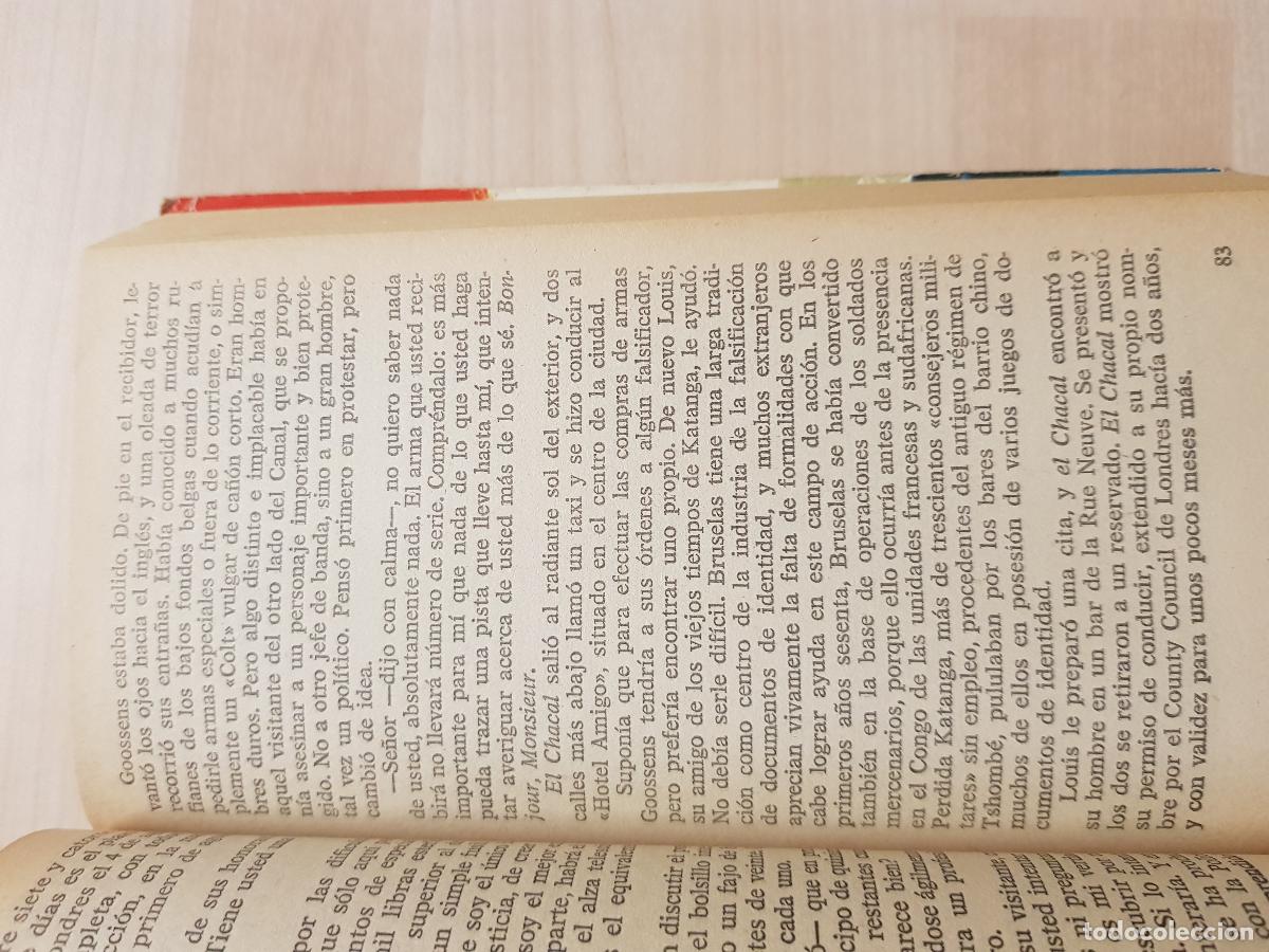 Libros de segunda mano: Chacal - Frederick Forsyth - Foto 3