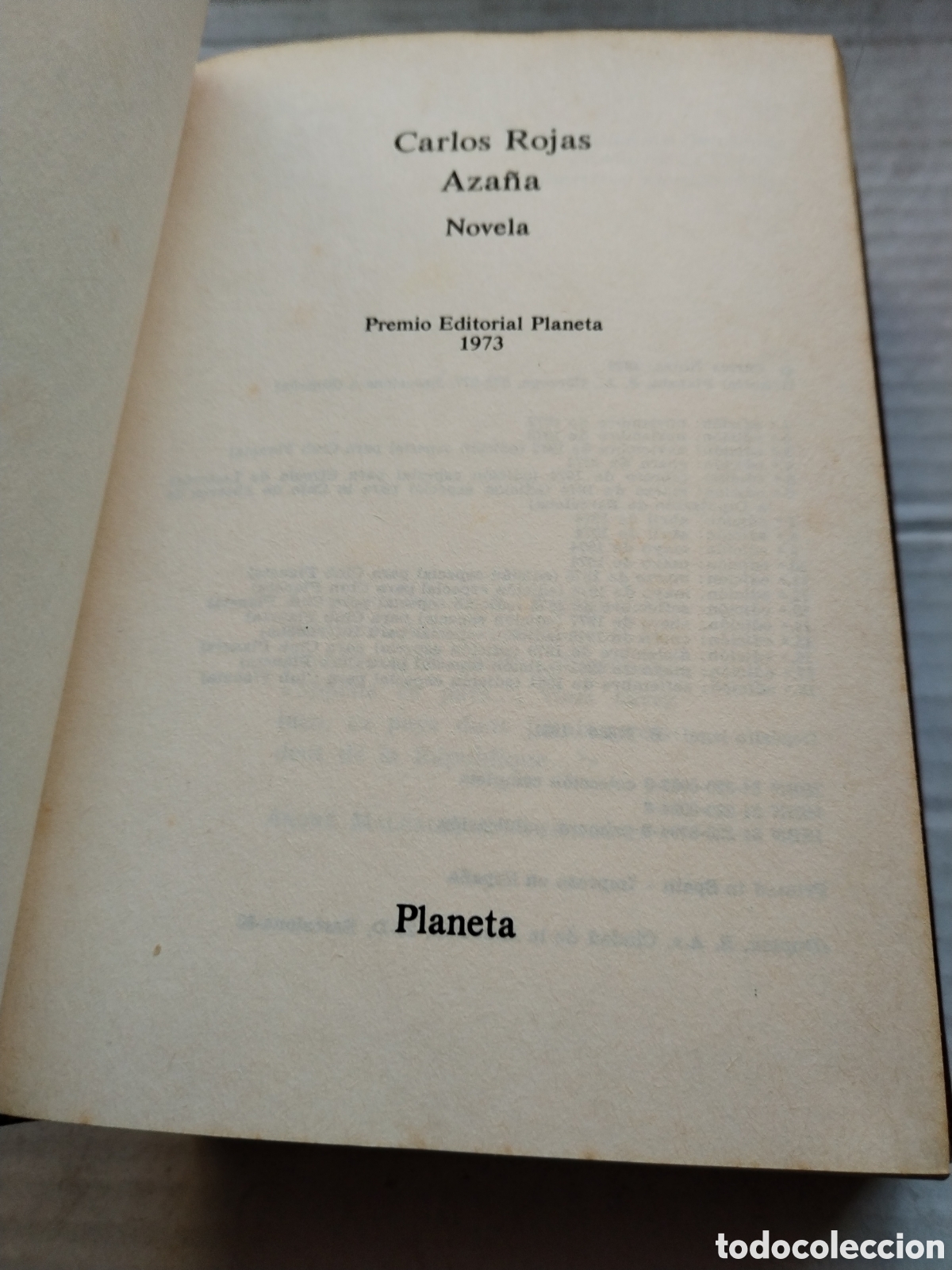 Libros de segunda mano: AZA&Ntilde;A/CARLOS ROJAS - Foto 2