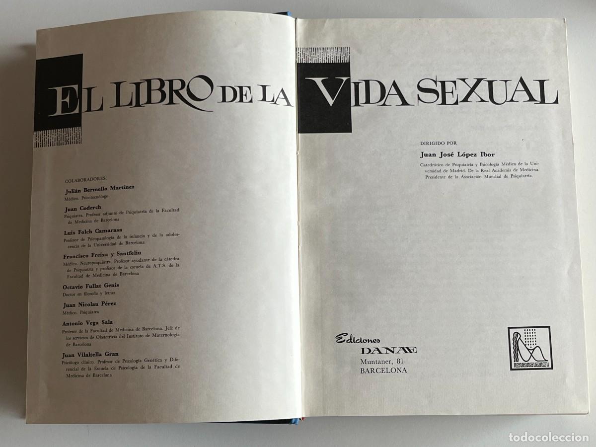 Libros de segunda mano: EL LIBRO DE LA VIDA SEXUAL- LOPEZ IBOR - Foto 5