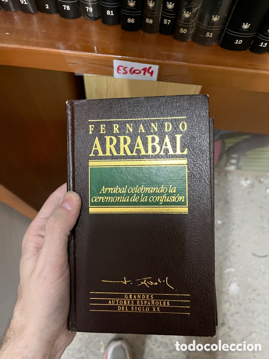 Libros de segunda mano: Esco14 FERNANDO ARRABAL Arrabal celebrando la ceremonia de la confusi&oacute;n