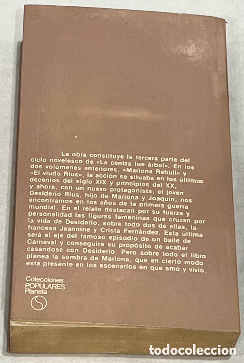 Libros de segunda mano: Libro. Ignacio Agusti. &ldquo;Desiderio&rdquo;. Ed. Planeta. 1976. - Foto 2
