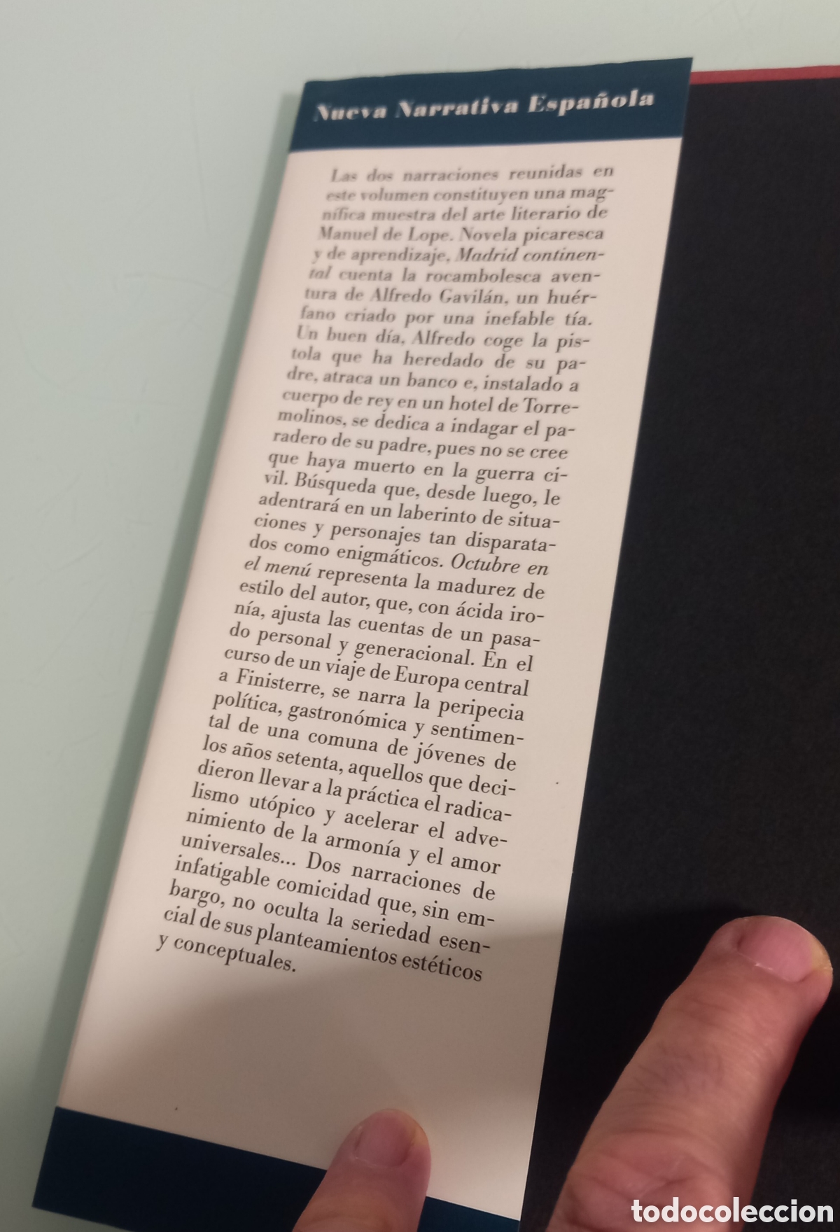 Libros de segunda mano: Madrid Continental / Octubre en el men&uacute; - Foto 4