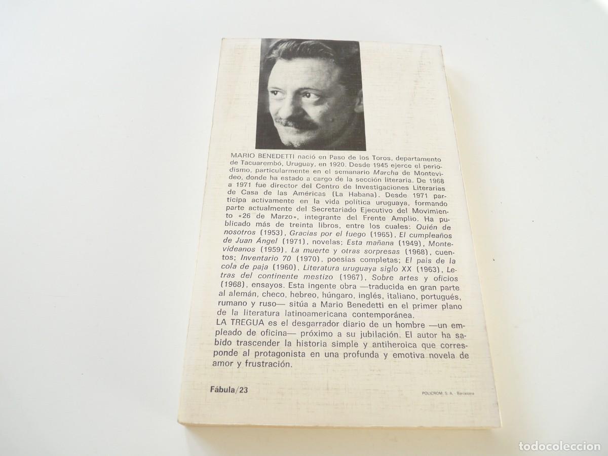 Libros de segunda mano: LA TREGUA MARIO BENEDETTI REF: 3-267 - Foto 3