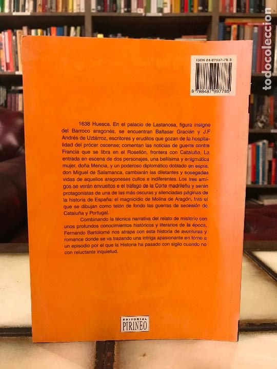 Libros de segunda mano: Matar a un rey. Fernando Bartolom&eacute; Benito - Foto 2