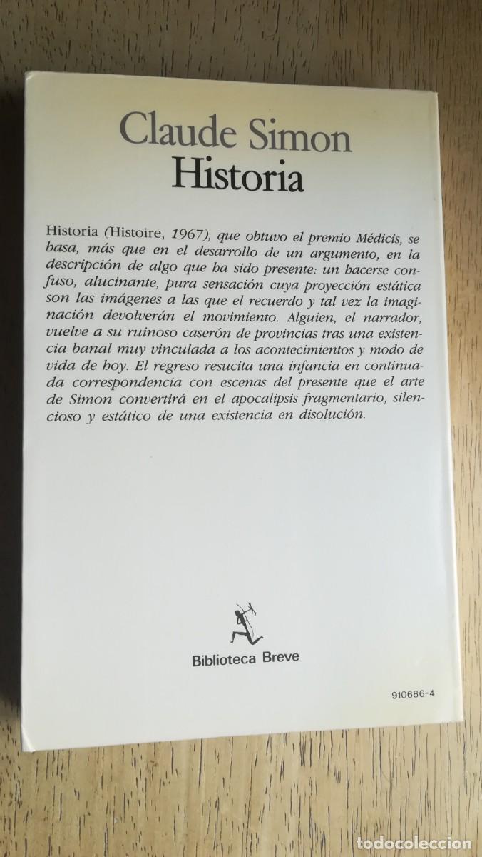 Libros de segunda mano: Historia. Claude Simon - Foto 2