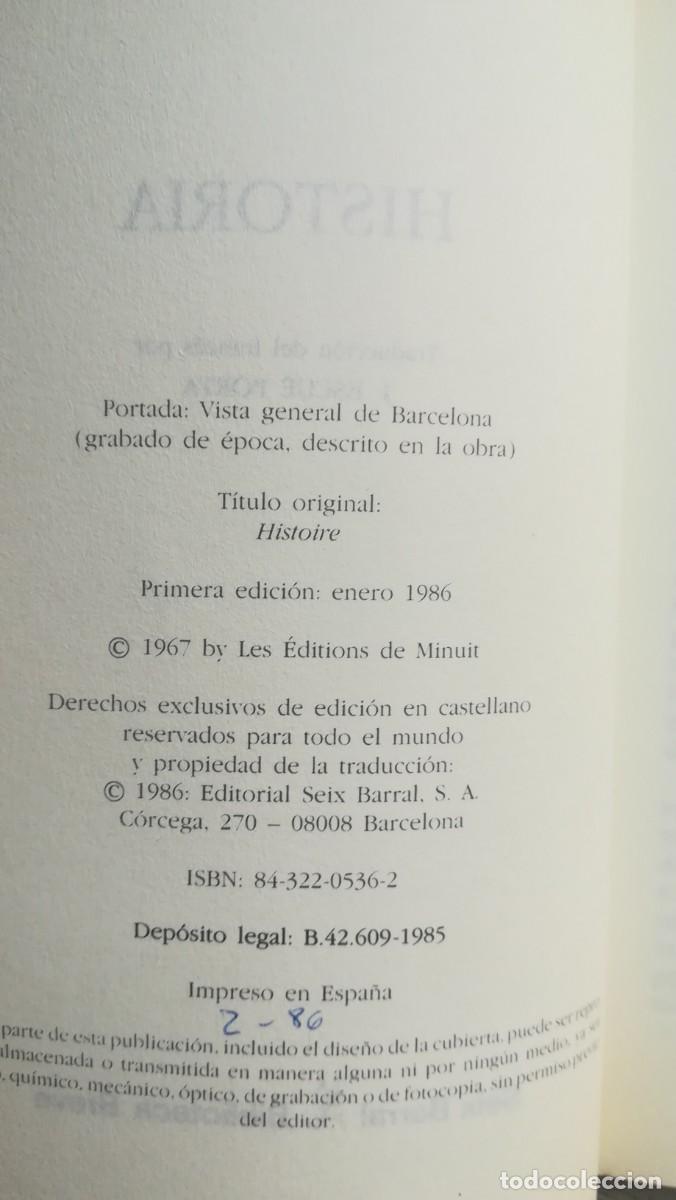 Libros de segunda mano: Historia. Claude Simon - Foto 3