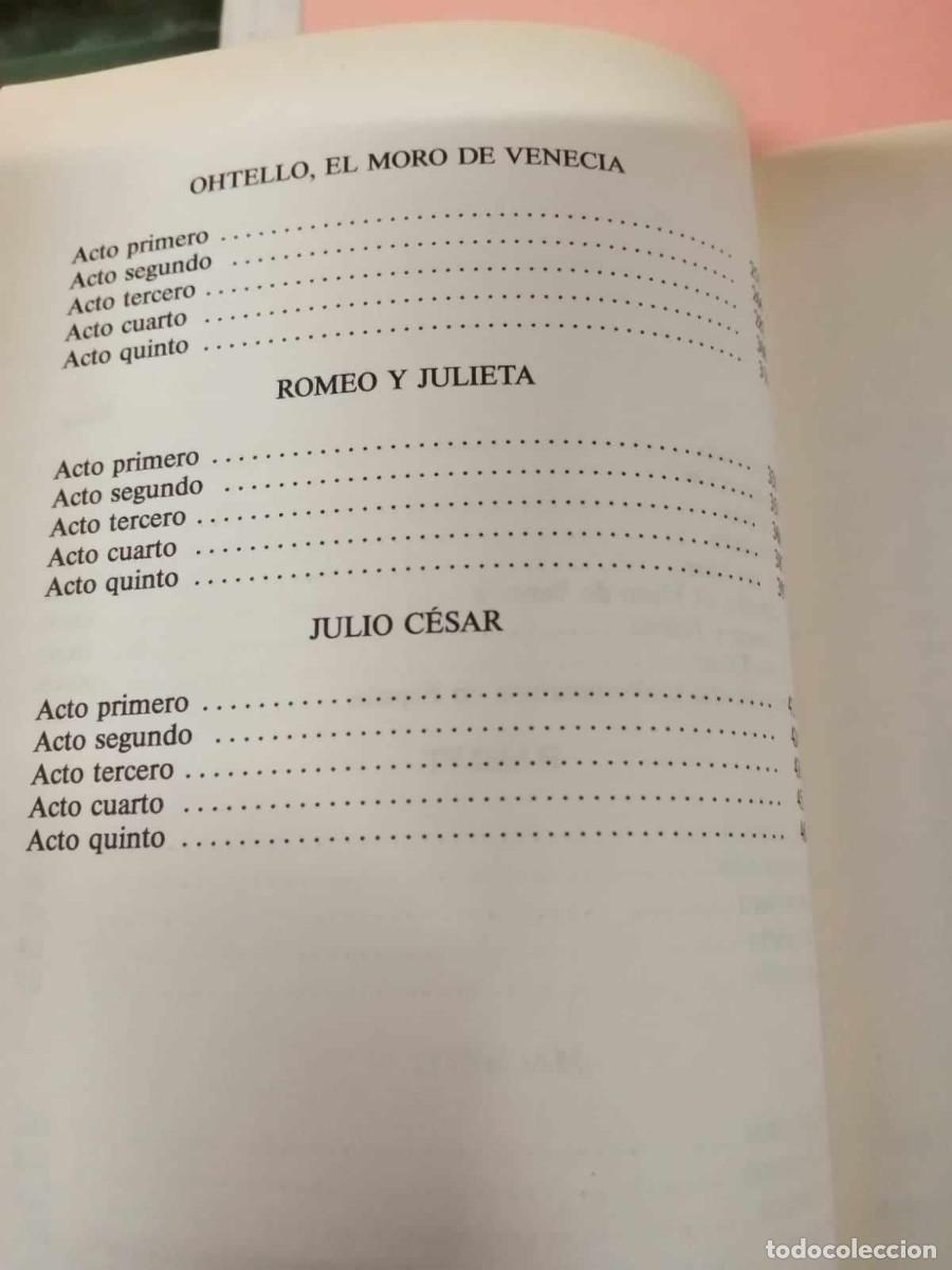Libros de segunda mano: SHAKESPEARE (RICARDO III - TRAGEDIAS) - Foto 3