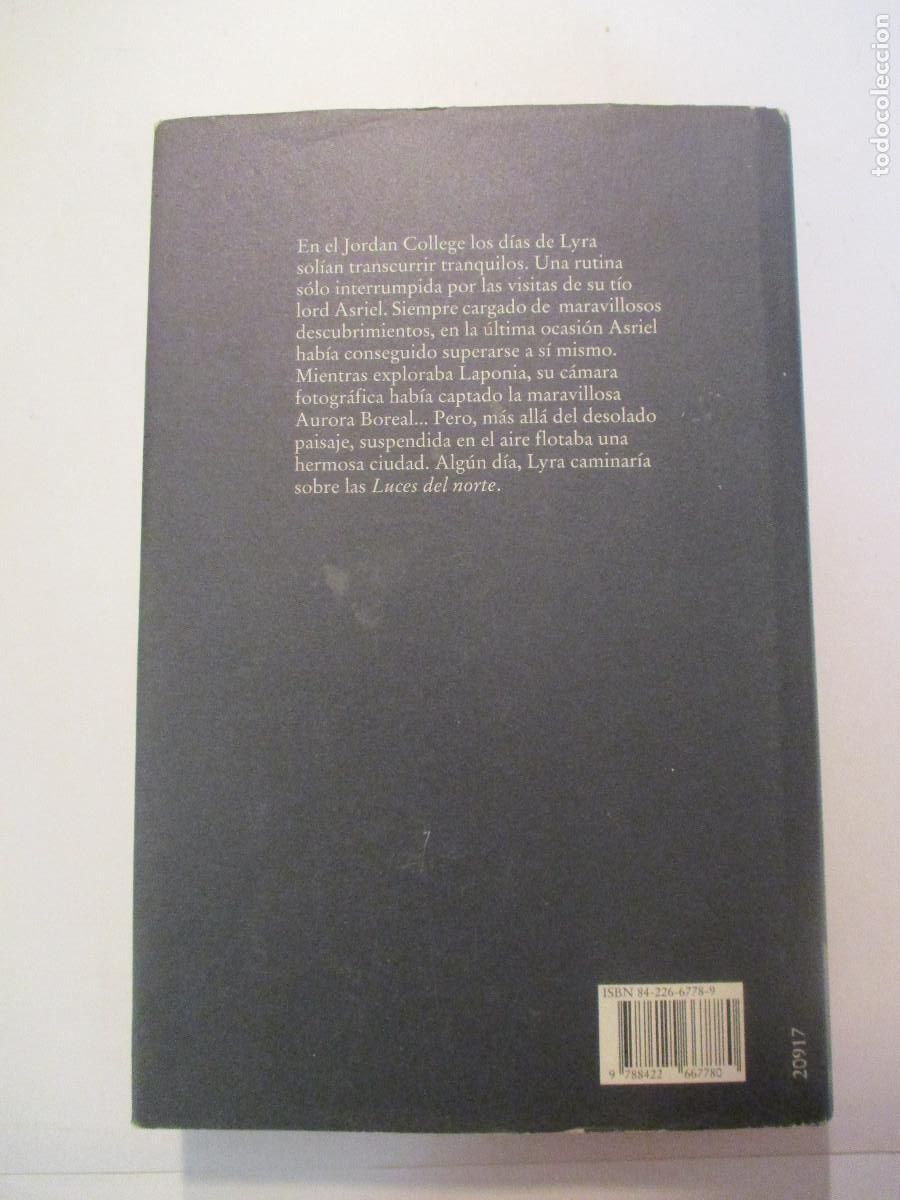 Libros de segunda mano: PHILIP PULLMAN Luces del Norte W24641 - Foto 2