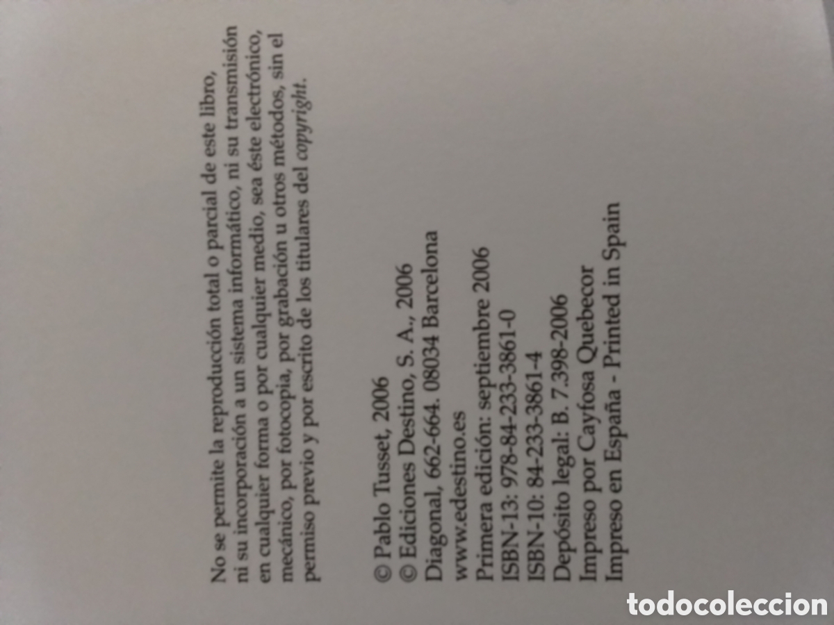 Libros de segunda mano: Libro Pablo Tusset - Foto 2