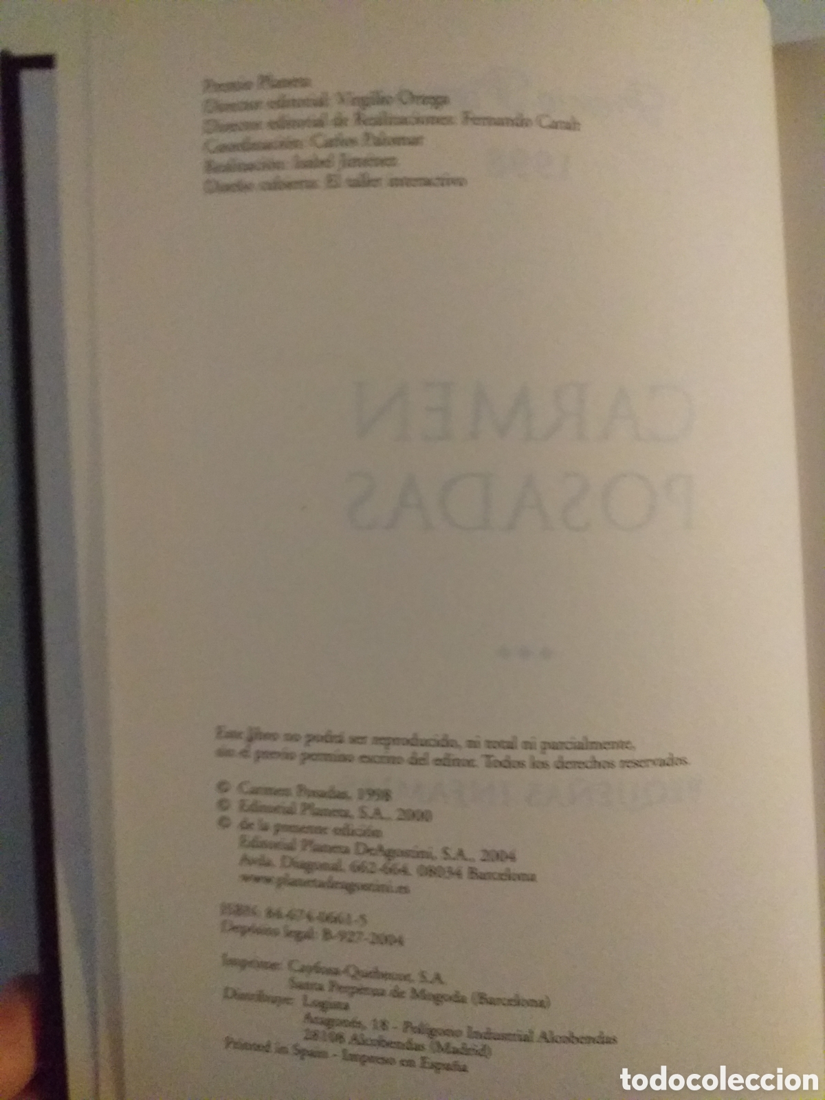 Libros de segunda mano: Libro Carmen Posadas - Foto 3