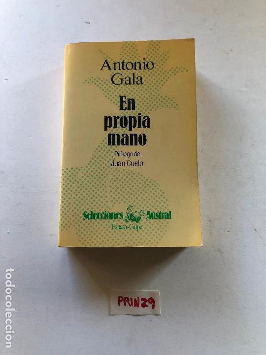 Libros de segunda mano: En propia mano - Foto 1