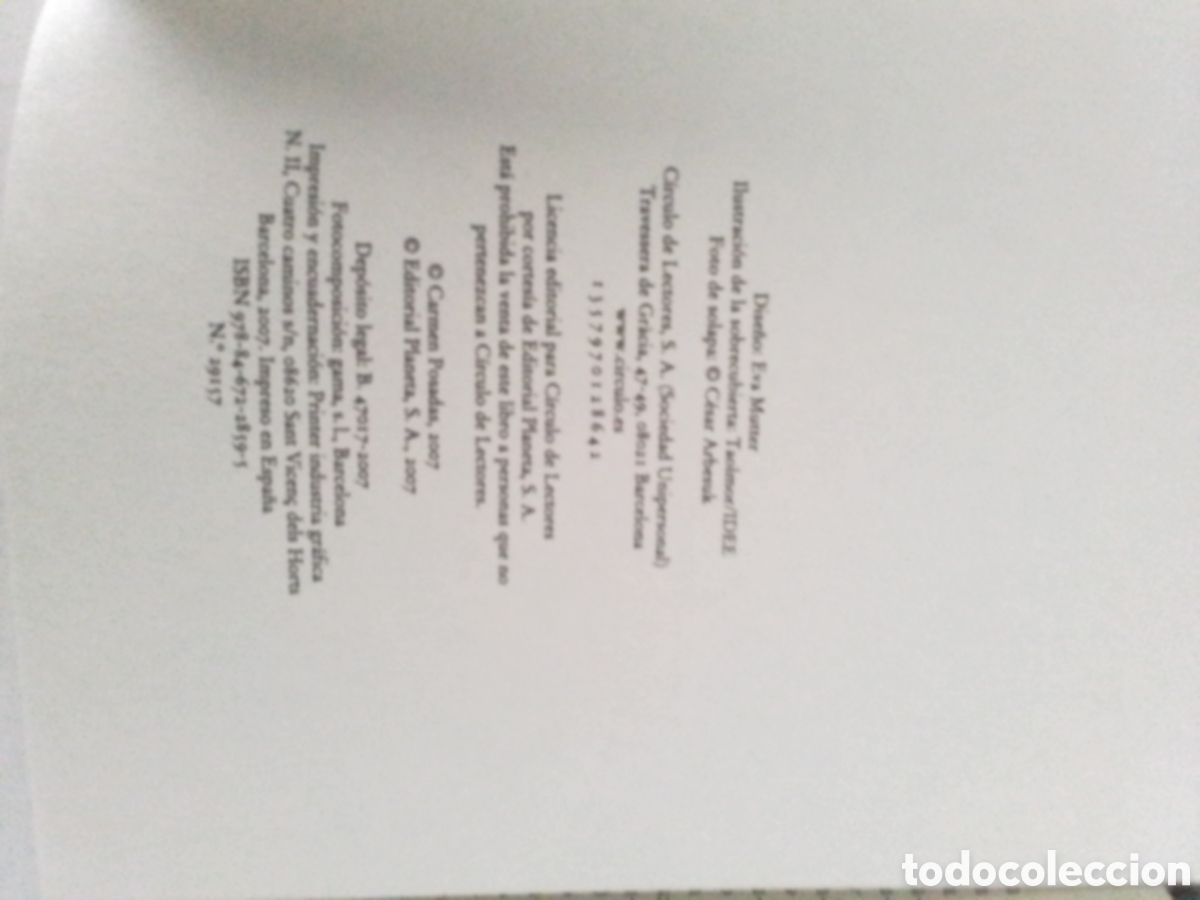 Libros de segunda mano: Libro Carmen Posadas - Foto 3