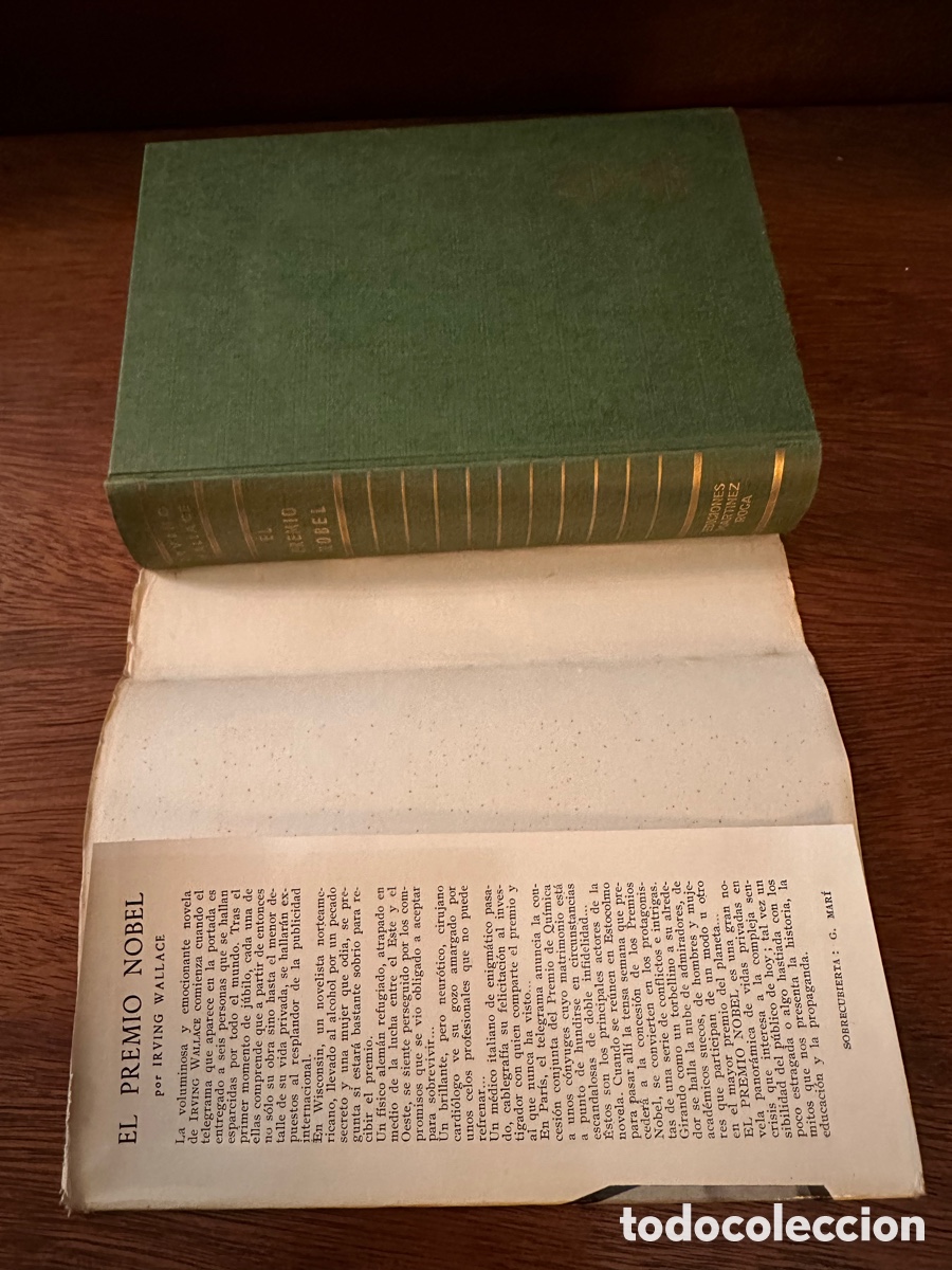 Libros de segunda mano: EL PREMIO NOBEL / IRVING WALLACE - Foto 2