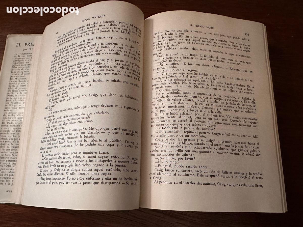 Libros de segunda mano: EL PREMIO NOBEL / IRVING WALLACE - Foto 6