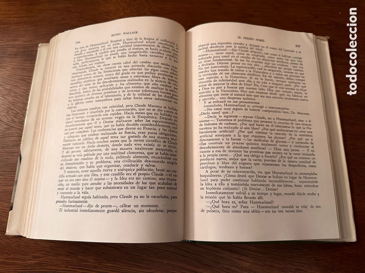 Libros de segunda mano: EL PREMIO NOBEL / IRVING WALLACE - Foto 8