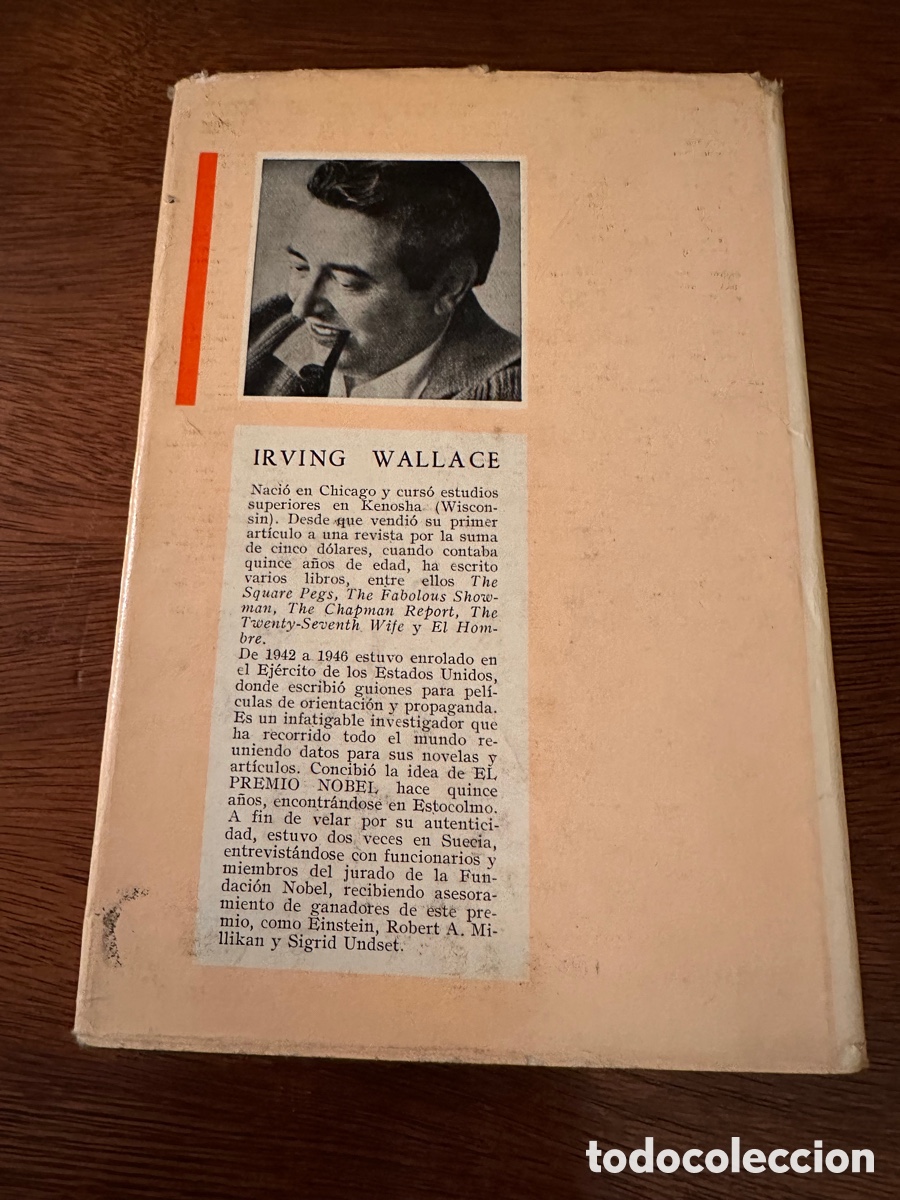 Libros de segunda mano: EL PREMIO NOBEL / IRVING WALLACE - Foto 9