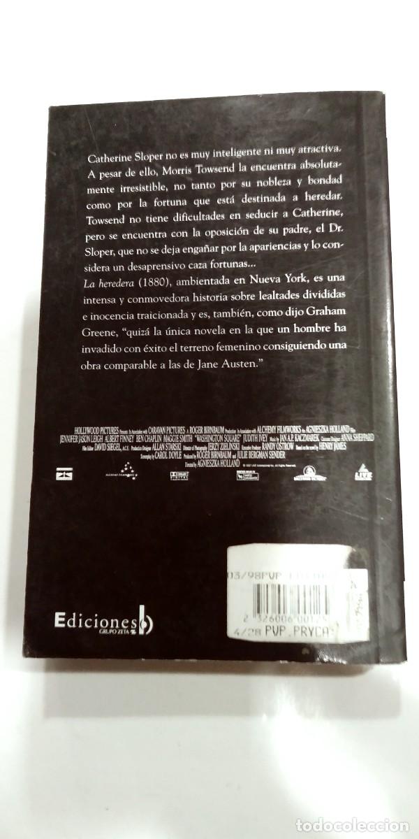 Libros de segunda mano: La heredera Henry James - Foto 2