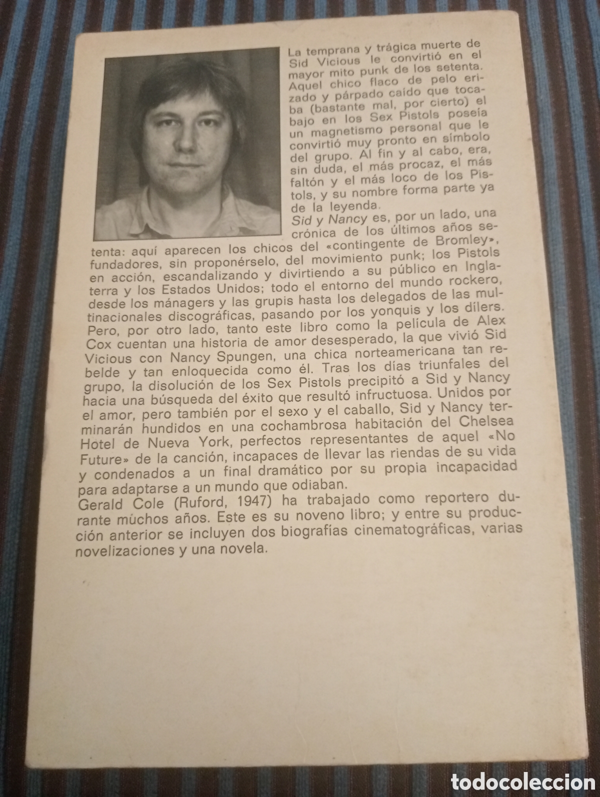Libros de segunda mano: Sid y Nancy .Gerald Cole. Anagrama - Foto 2