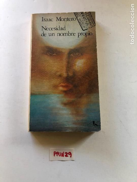 Libros de segunda mano: Necesidad de un nombre propio - Foto 1