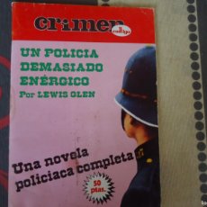 Libros de segunda mano: UN POLICIA DEMASIADO ENERGICO