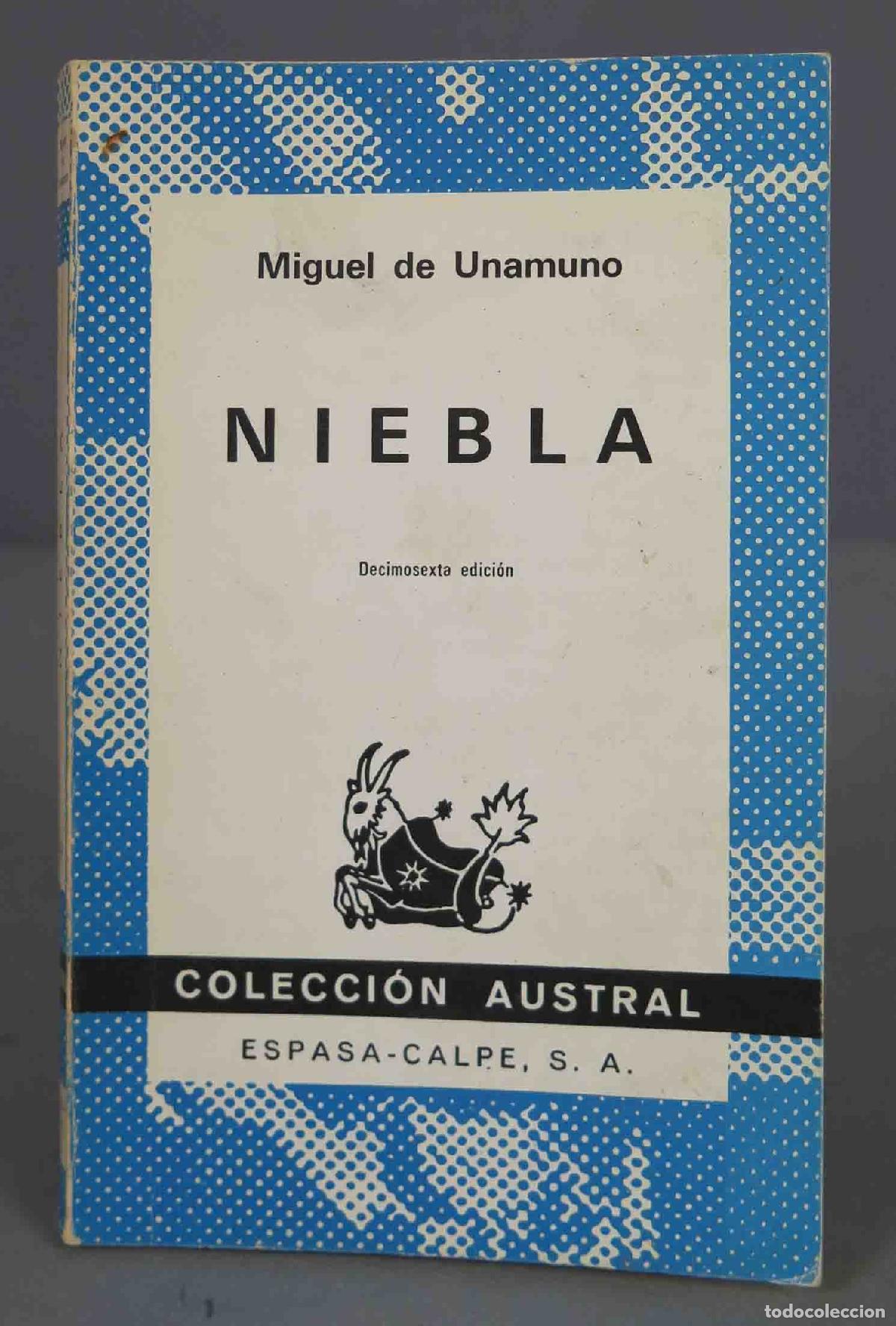 Libros de segunda mano: NIEBLA. UNAMUNO. 1978. AUSTRAL - Foto 1