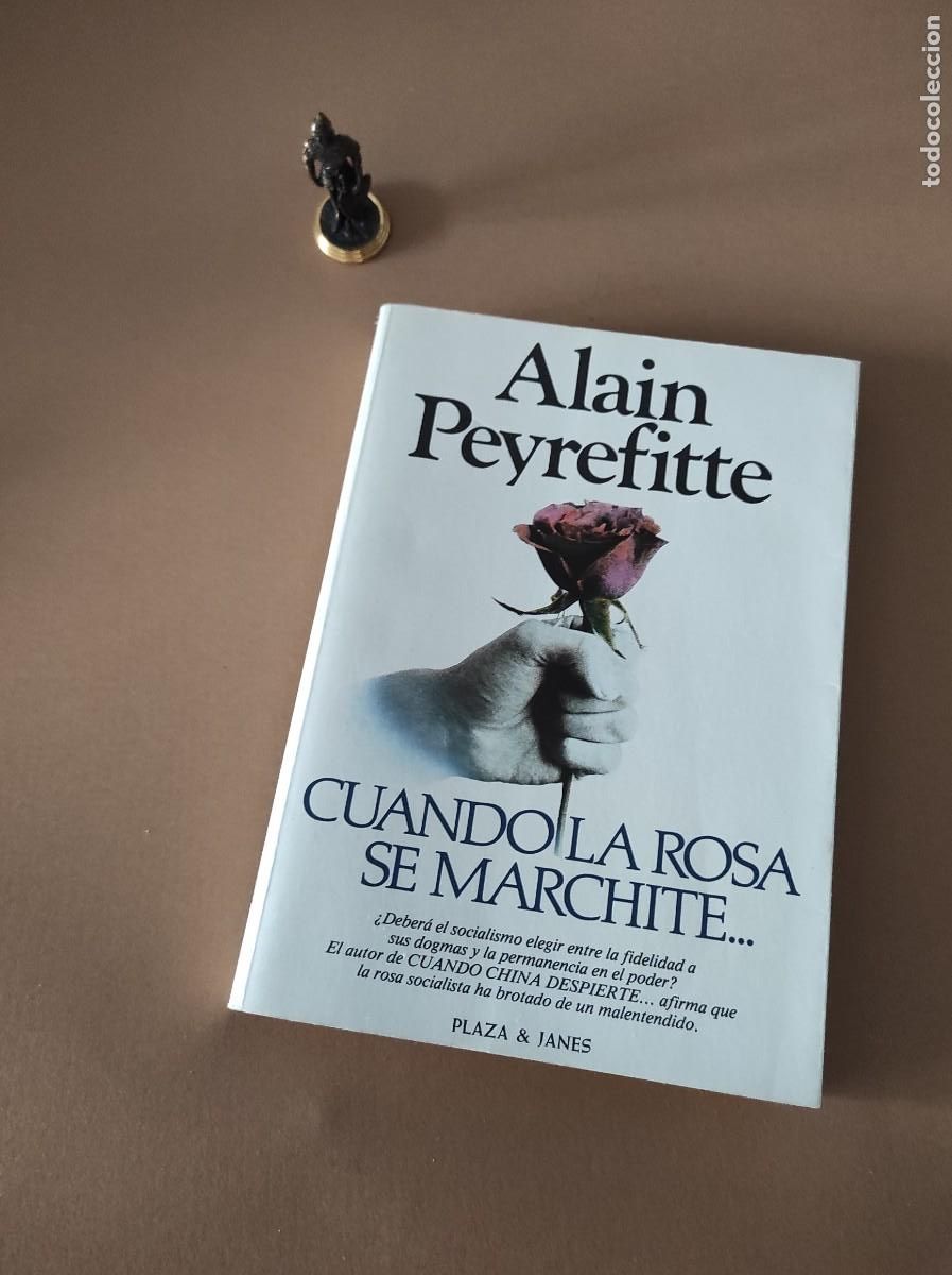 Libros de segunda mano: CUANDO LA ROSA SE MARCHITE - Alain Peyrefitte - Foto 1