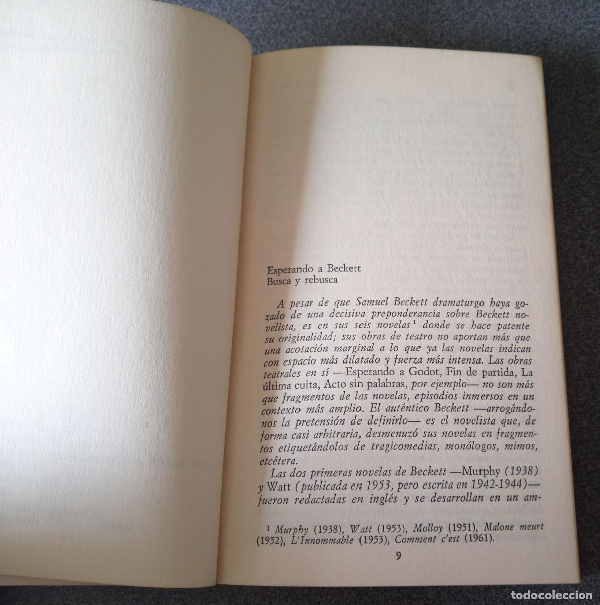 Libros de segunda mano: El Innombrable Samuel Beckett - Foto 6