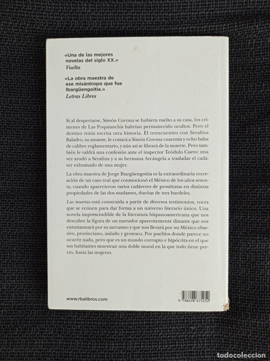 Libros de segunda mano: Libro Las muertas. Jorge Ibarg&uuml;engoitia. RBA 2010. - Foto 2