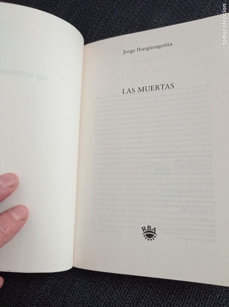 Libros de segunda mano: Libro Las muertas. Jorge Ibarg&uuml;engoitia. RBA 2010. - Foto 4