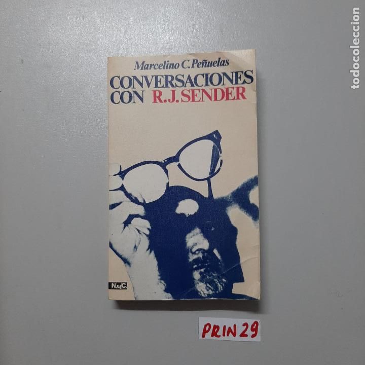 Libros de segunda mano: Conversaciones con R.J Sender - Foto 1