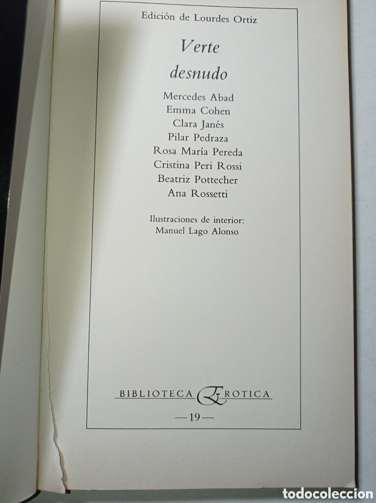 Libros de segunda mano: Verte desnudo - Foto 2