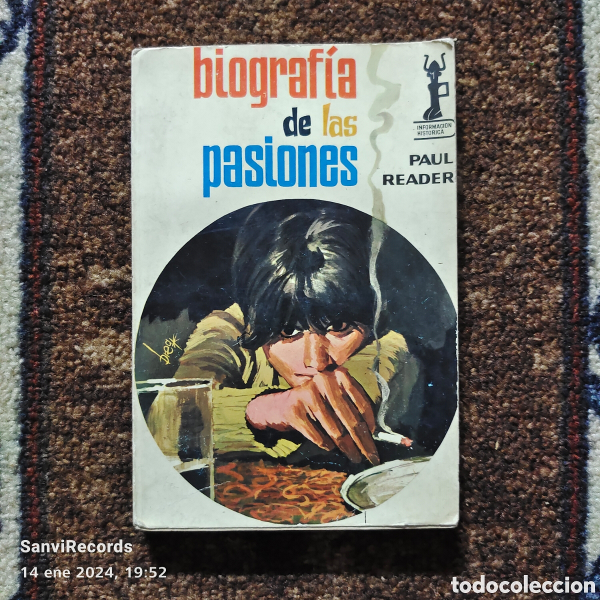 Libros de segunda mano: BIOGRAF&Iacute;A DE LAS PASIONES (PAUL READER) - Foto 1