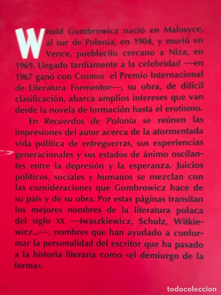 Libros de segunda mano: Ferdydurke. Witold Gombrowicz - Foto 2