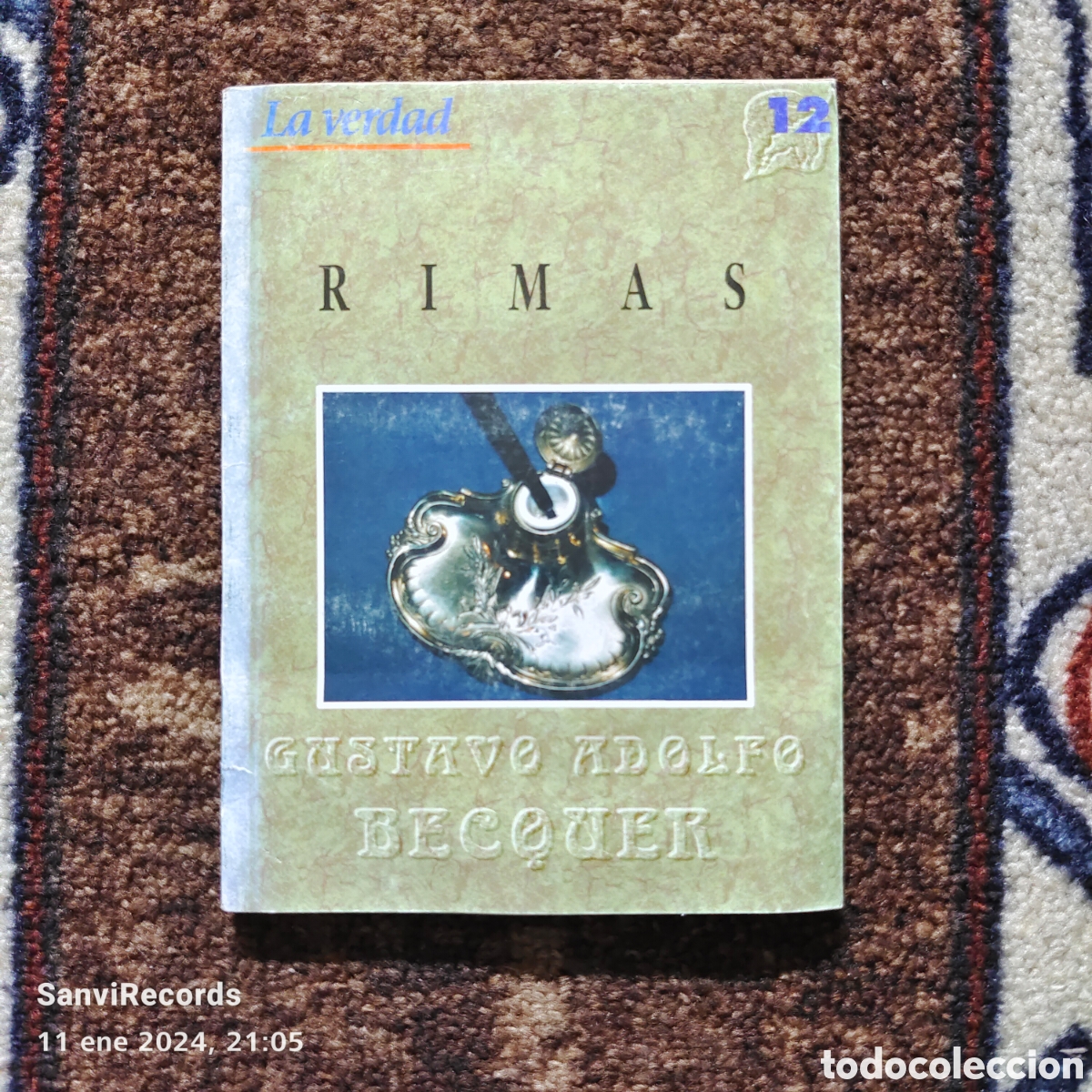 Libros de segunda mano: RIMAS (GUSTAVO ADOLFO B&Eacute;CQUER) (LA VERDAD) - Foto 1