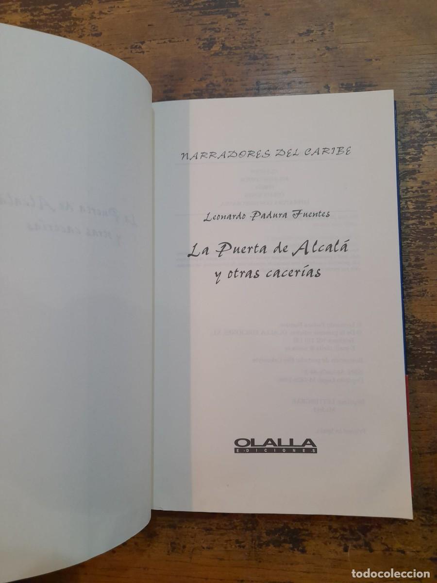 Libros de segunda mano: La Puerta de Alcal&aacute;, Leonardo Padura - Foto 2