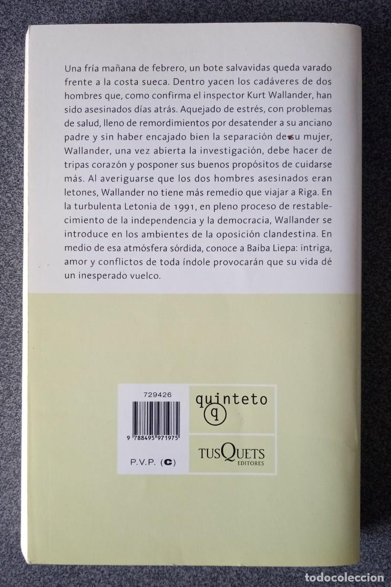 Libros de segunda mano: Los Perros De Riga Henning Mankell - Foto 7