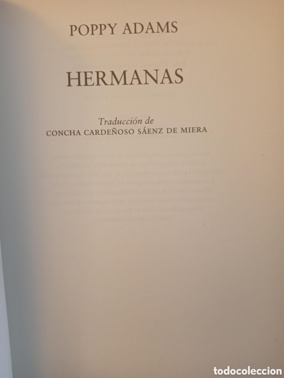 Libros de segunda mano: Hermanas / Poppy Adams - Foto 2