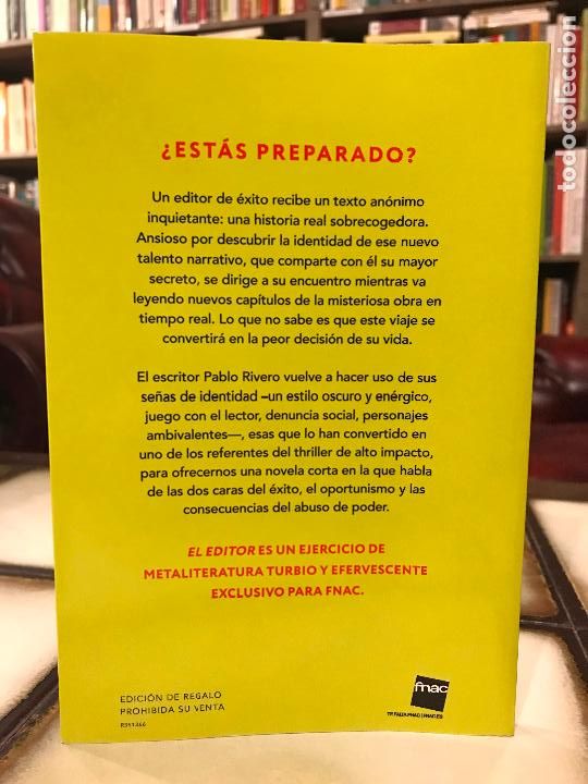 Libros de segunda mano: El editor. Pablo Rivero - Foto 2