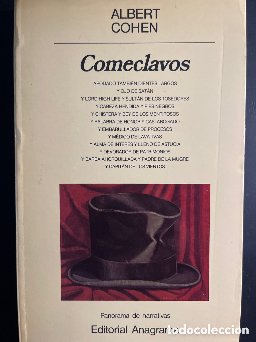 Libros de segunda mano: Comeclavos - Albert Cohen - Foto 1