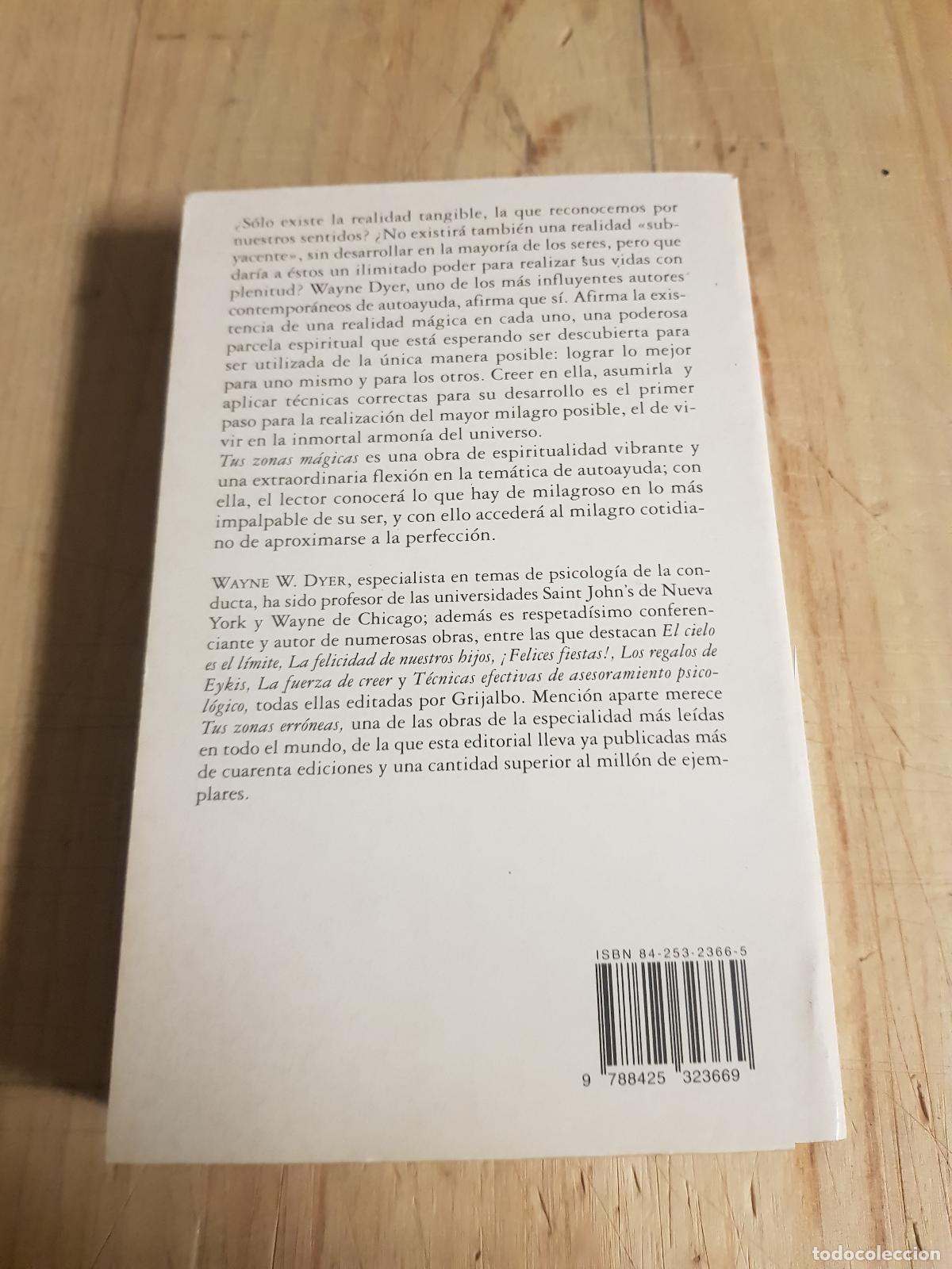 Libros de segunda mano: Tus zonas m&aacute;gicas - Wayne W. Dyer - Foto 6