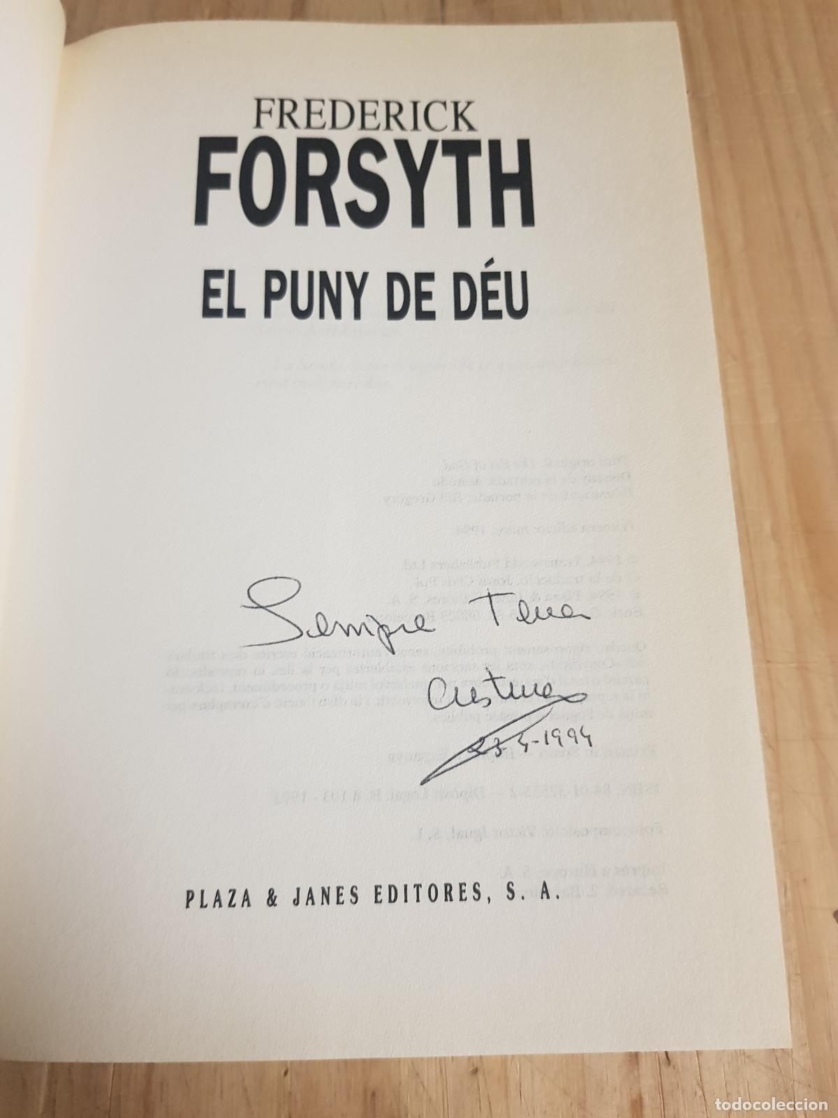 Libros de segunda mano: El puny de d&eacute;u - Frederick Forsyth - Foto 5