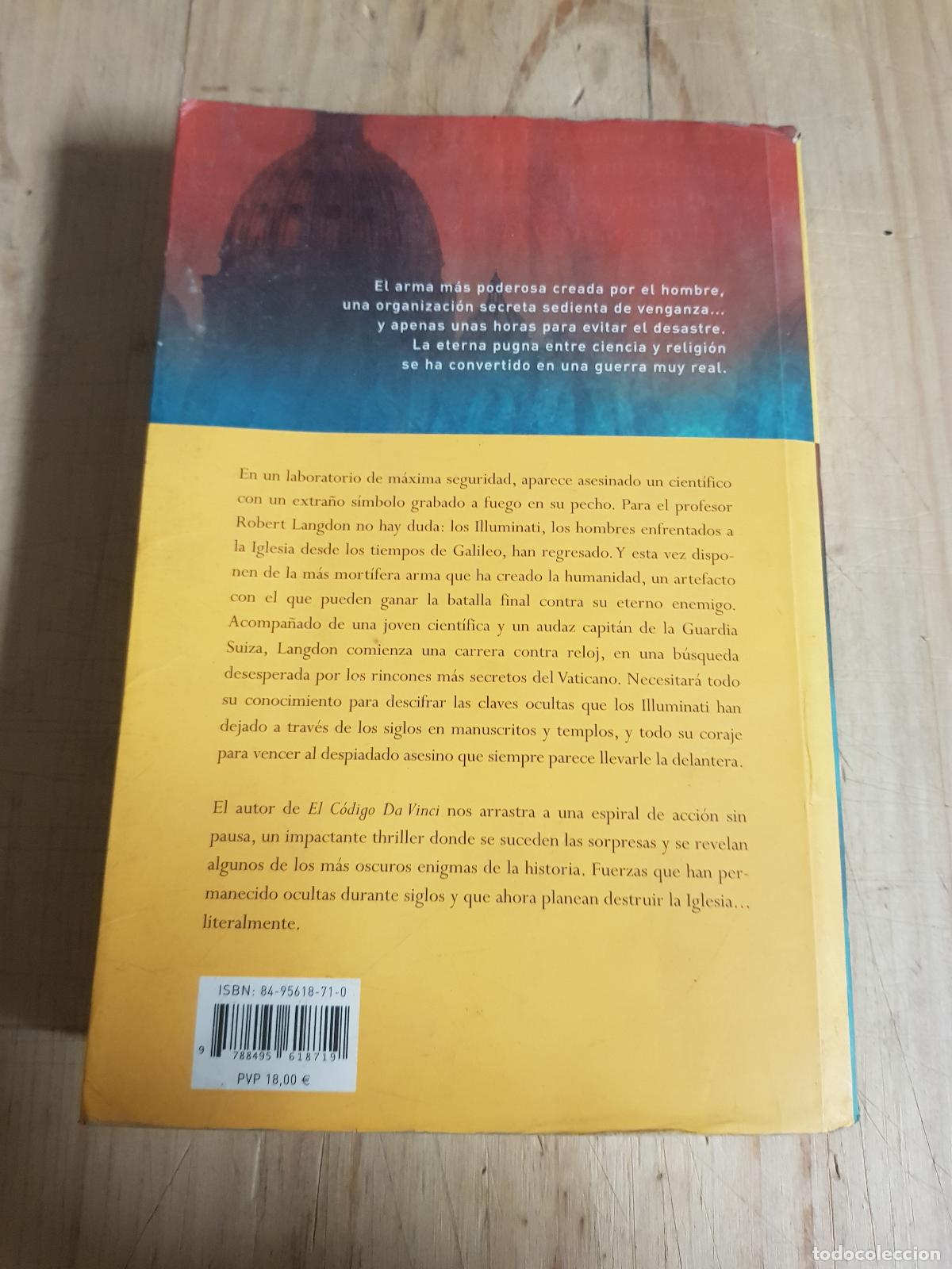 Libros de segunda mano: &Aacute;ngeles y demonios - Dan Brown - Foto 2