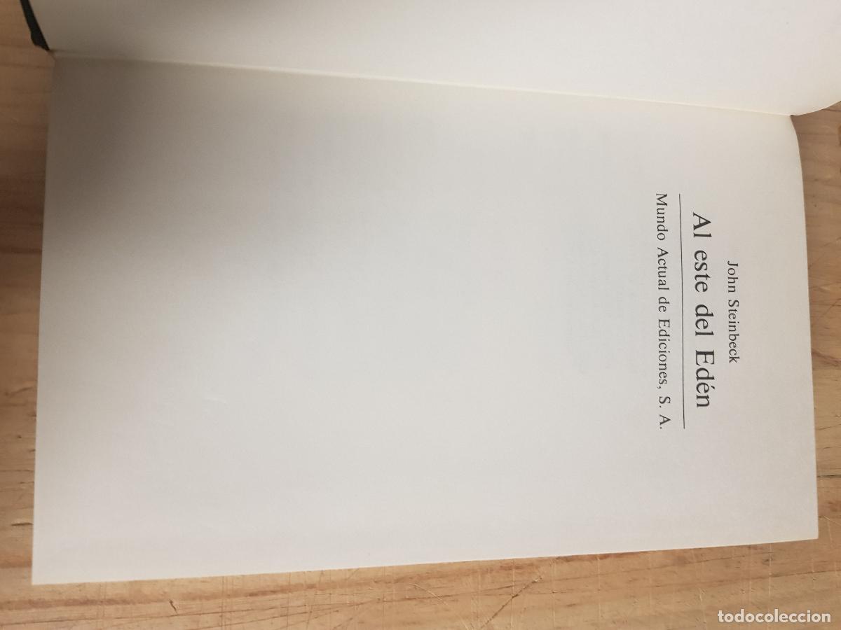 Libros de segunda mano: Al este del ed&eacute;n - John Steinbeck - Foto 5