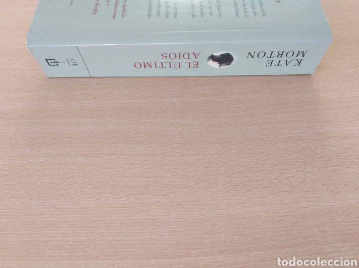 Libros de segunda mano: EL &Uacute;LTIMO ADI&Oacute;S. Kate Morton - Foto 3